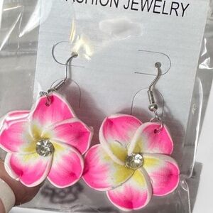 Tropical‎ Floral Earrings
